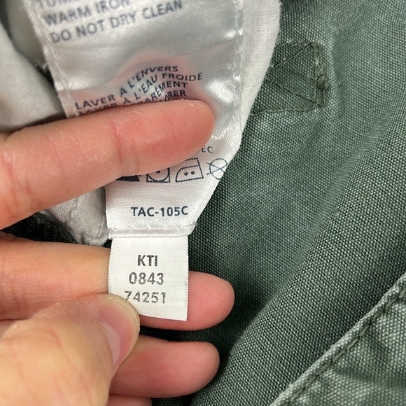 5.11 Tactical Series Cotton Canvas OD Green Cargo Utility Pants Mens 36x32 - Picture 12 of 16